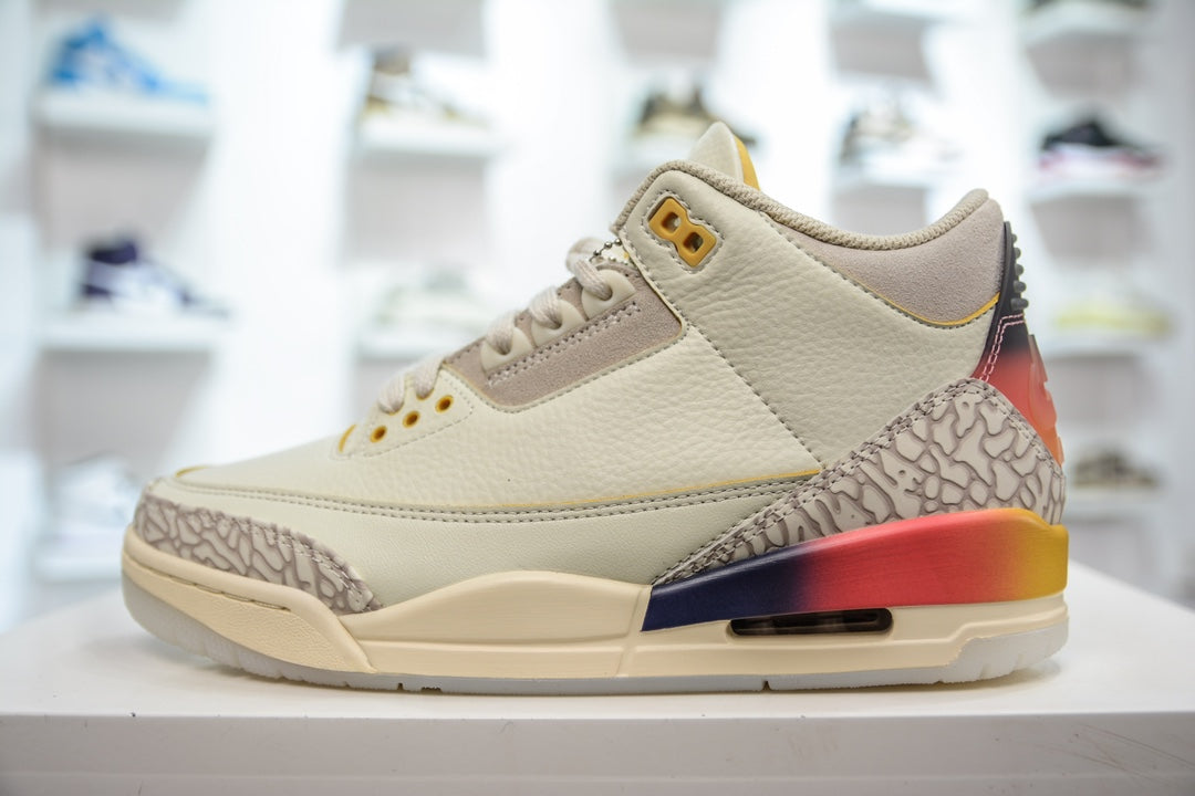 Jordan 3 Retro J Balvin Medellin Sunset