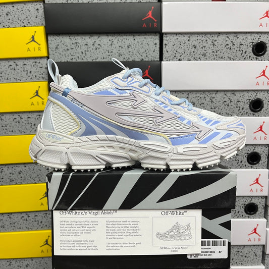 Off-White Be Right Back White Light Blue