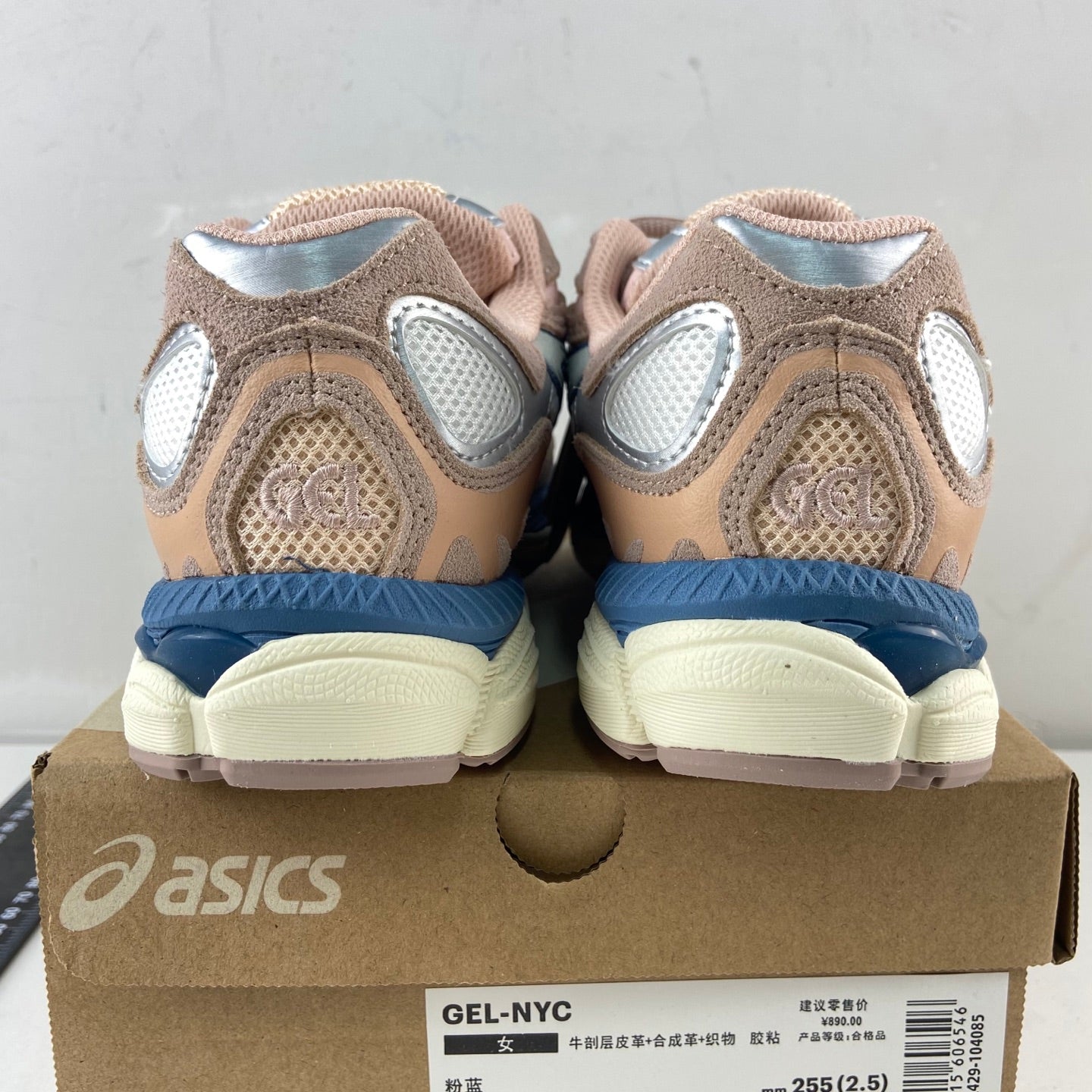 ASICS Gel-NYC Cream Grey Floss