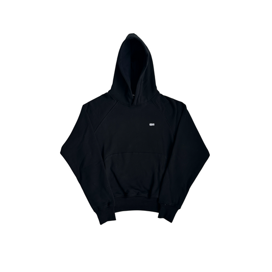 6PM Basic Hoodie - (BLACK)