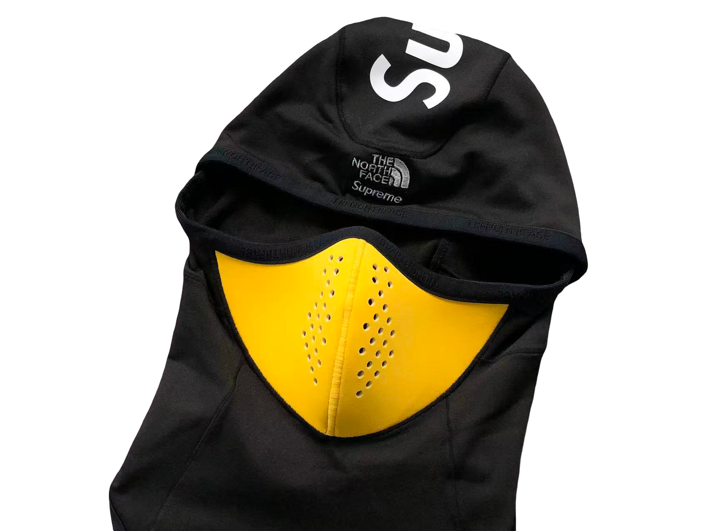 Supreme x The North Face RTG Balaclava Black Yellow