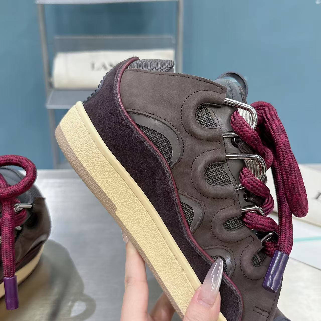 Lanvin Curb Rope - (BROWN/BURGUNDY)