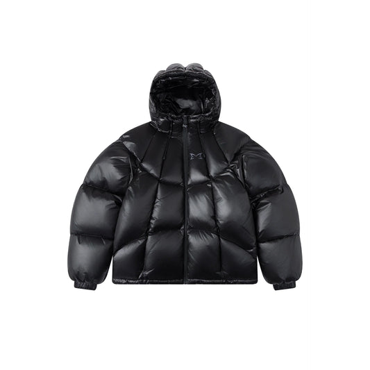 MERTRA Grid Puffa Black