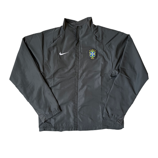 Nike Vintage Brazil Shell Suit Jacket - (BLACK)