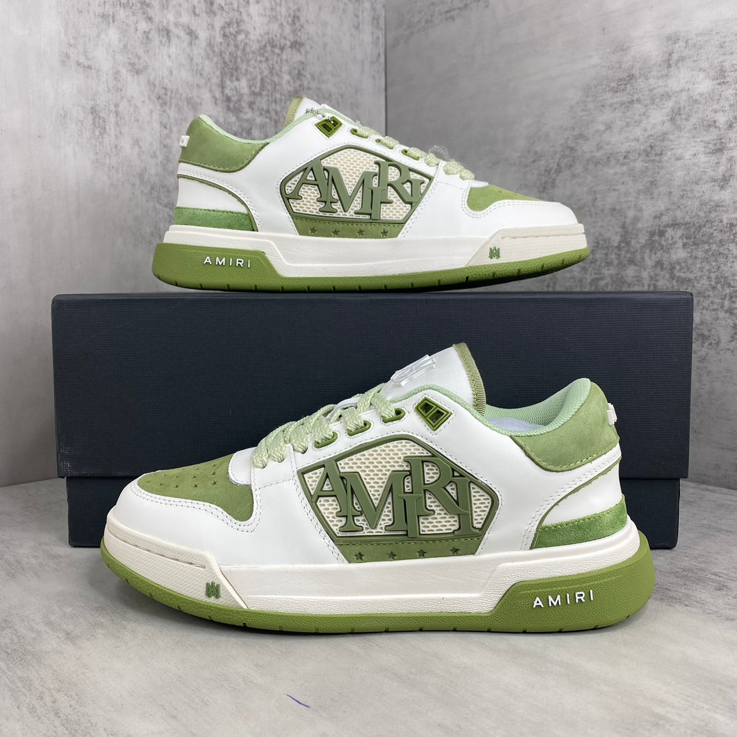 AMIRI Classic Low Green White
