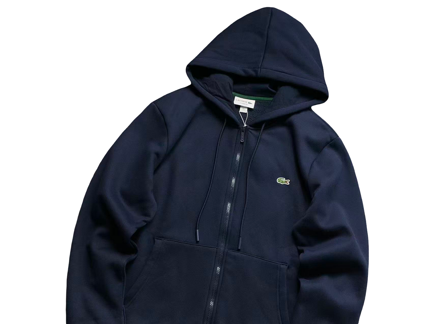 Lacoste Classic Zip Hoodie - (NAVY)