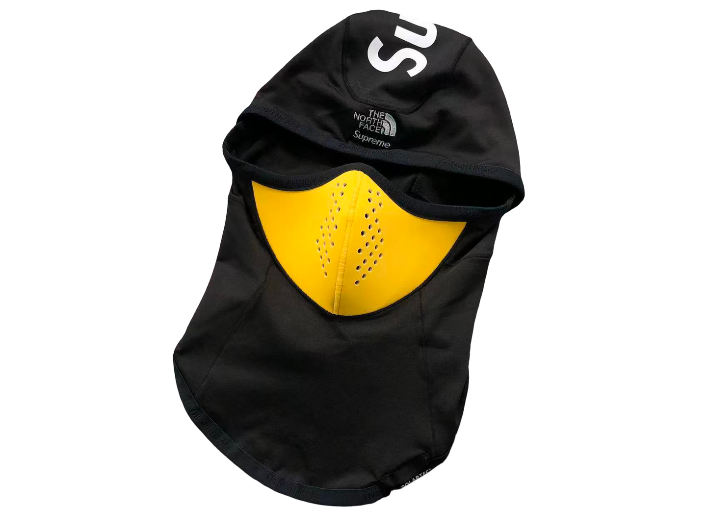Supreme x The North Face RTG Balaclava Black Yellow