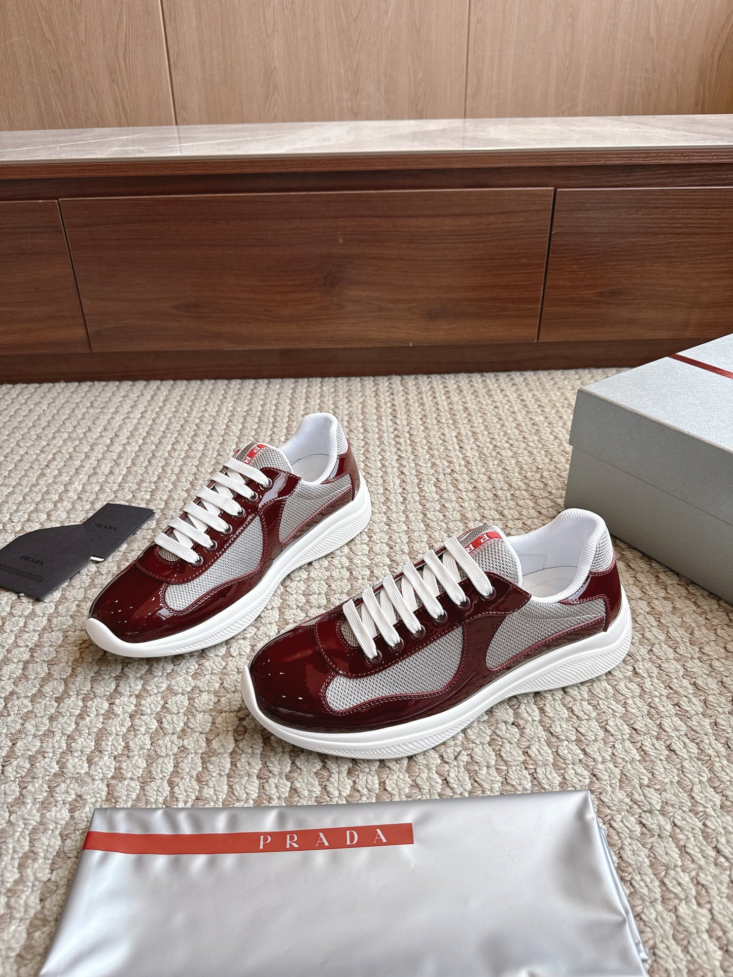 Prada America's Cup Burgundy
