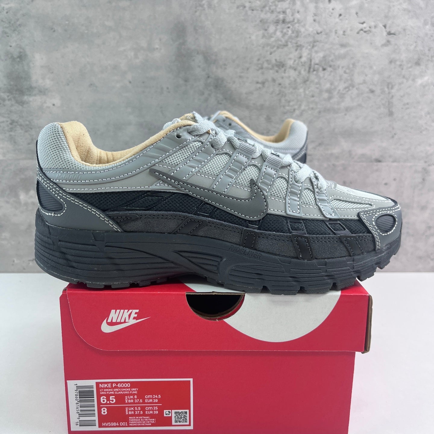 Nike P-6000 Smoke Grey Cream
