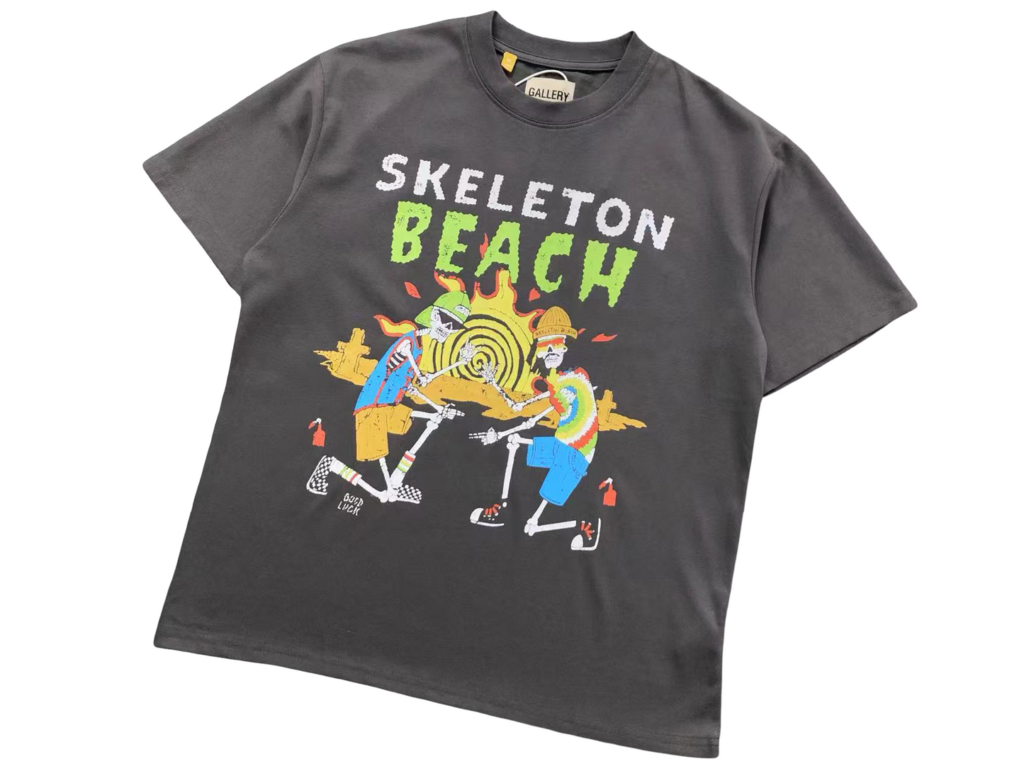 GALLERY DEPT. Skeleton Beach Tee Anthracite