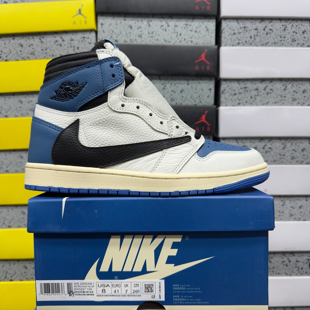 Jordan 1 Air Low Travis Scott X Fragment