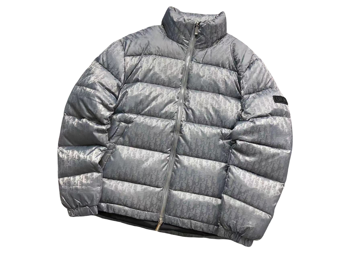 Dior Oblique Down Jacket - (GREY)