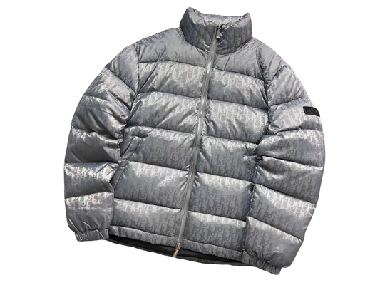 Dior Oblique Down Jacket - (GREY)