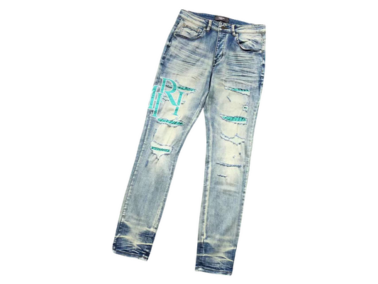 AMIRI Cyan Jeans - (LIGHT BLUE)