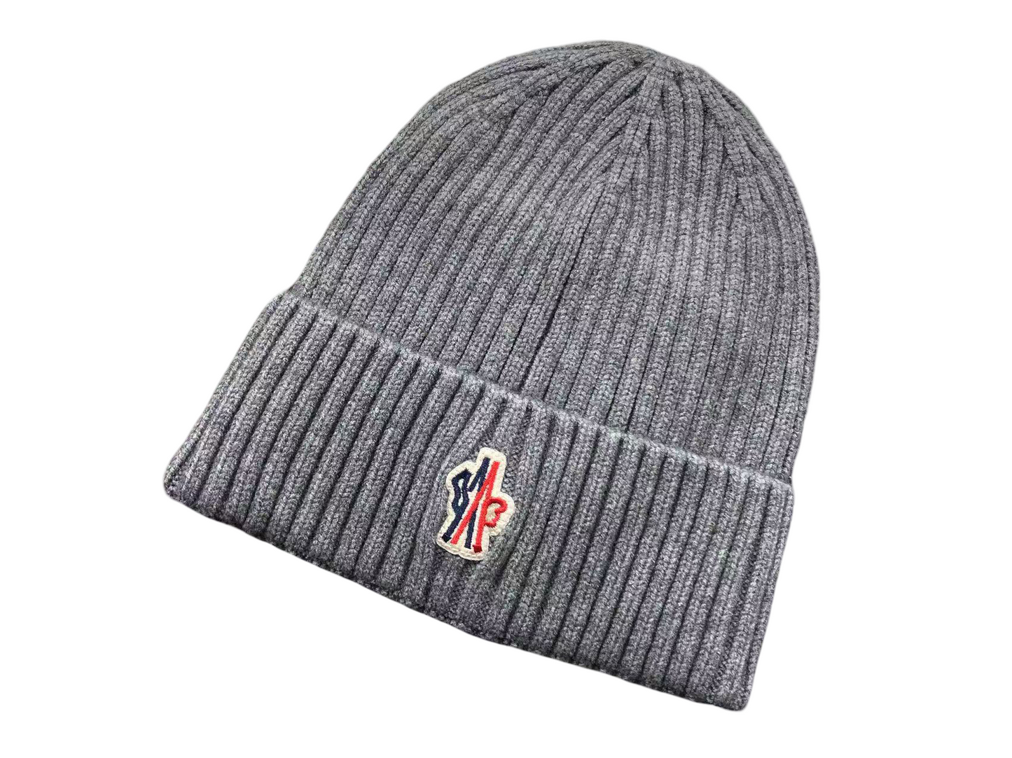 Moncler Triangle Beanie - (GREY)