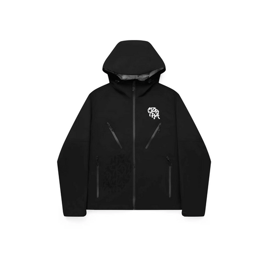 Mertra Monogram Shell Jacket - (BLACK)