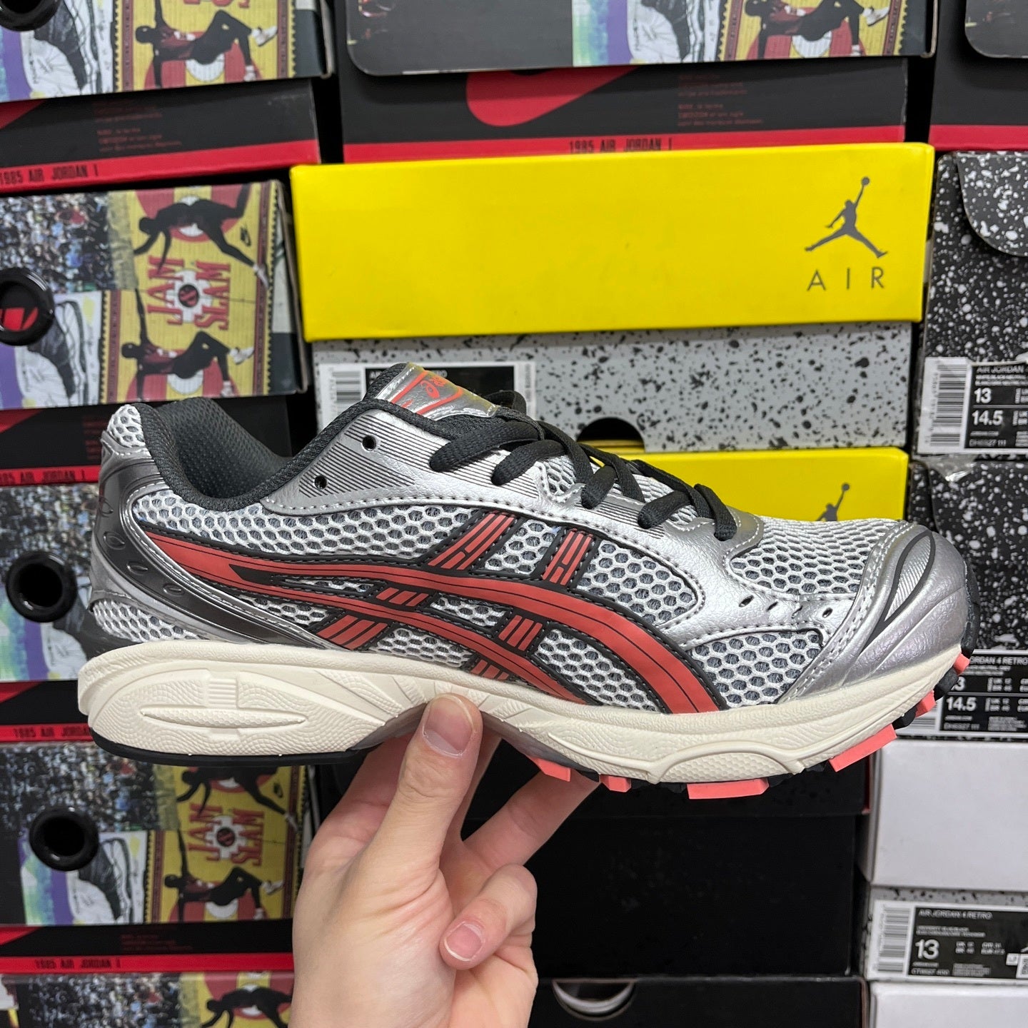 Asics Gel-Kayano 14 Silver Papaya