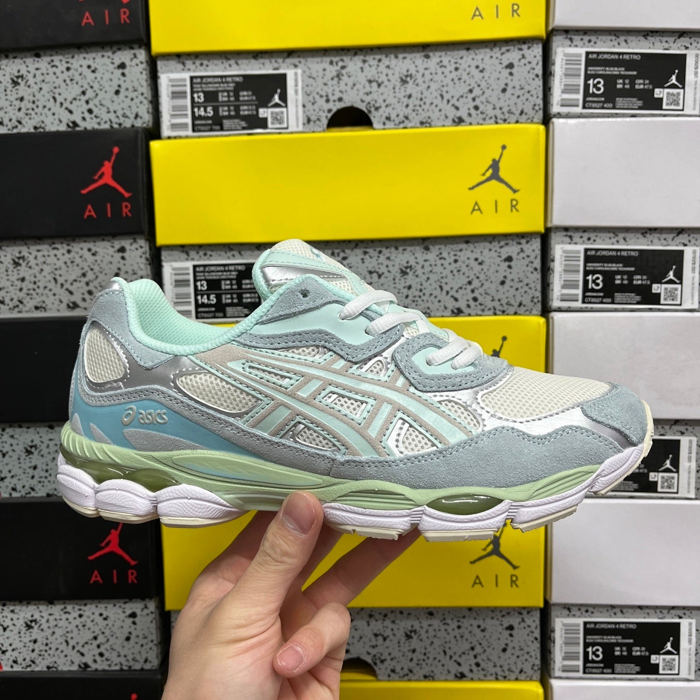 ASICS Gel-NYC Cream Aquamarine