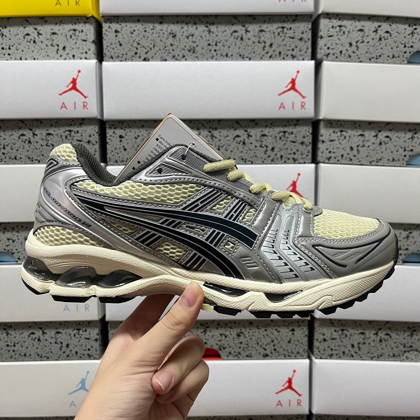 Asics Gel-Kayano 14 Oyster White Steeple Grey