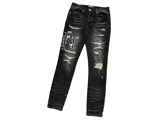 AMIRI Skeleton Jeans - (BLACK)