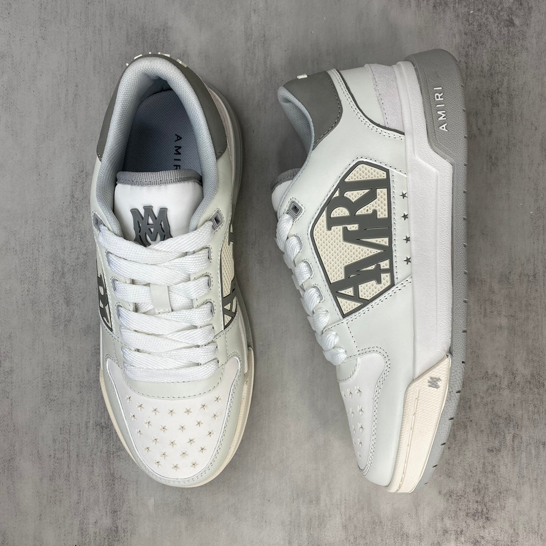 AMIRI Classic Low Grey White