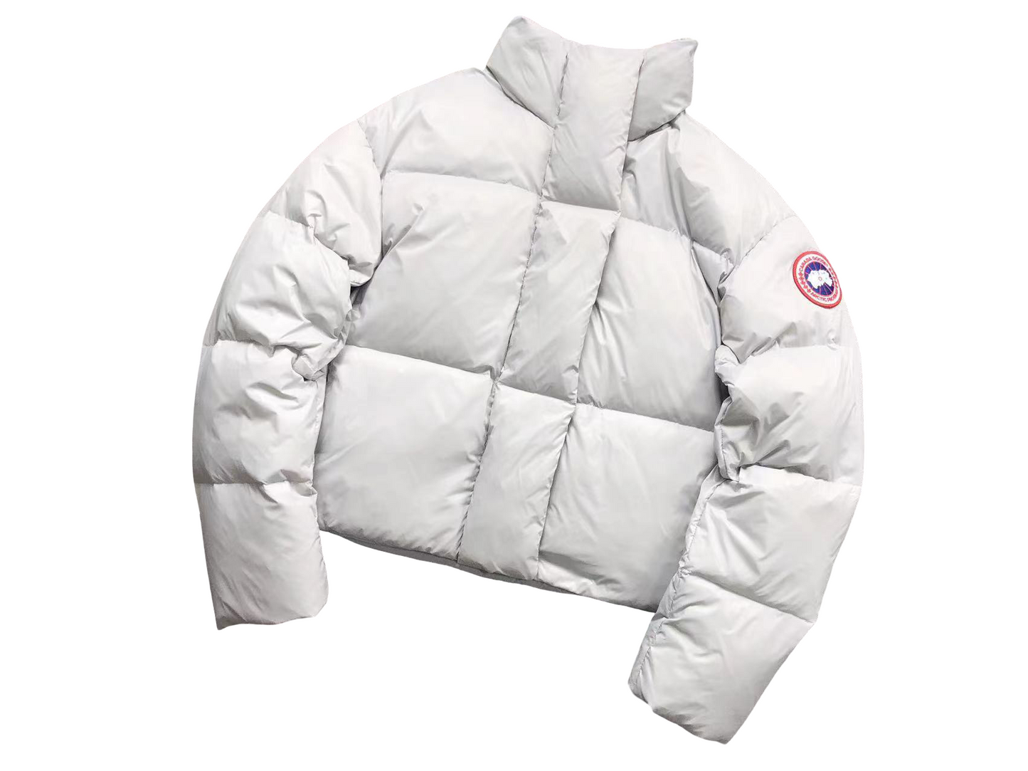 Canada Goose Cypress Cropped Down Jacket - (GREY)