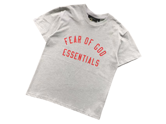 Fear Of God Essentials Circle Tee - (GREY)