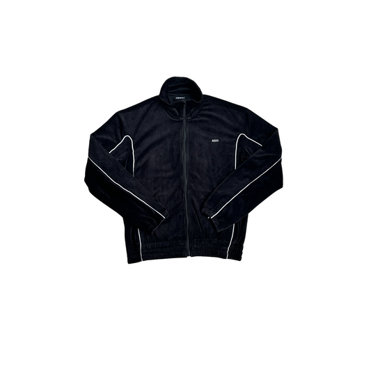 6PM Velvet Jacket - (BLACK)