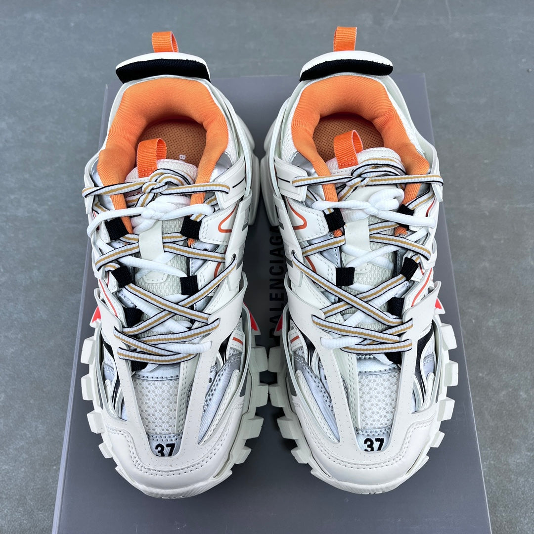 Balenciaga Track 3.0 - (WHITE/ORANGE/GREY)