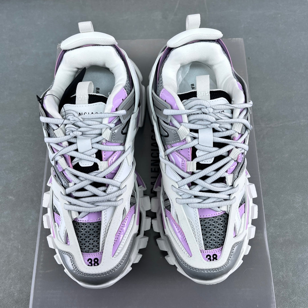 Balenciaga Track 3.0 - (WHITE/GREY/PINK)