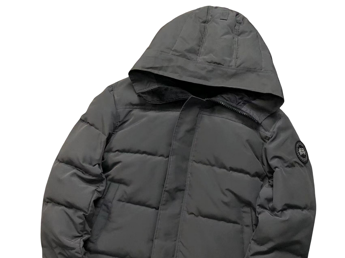 Canada Goose MacMillan Parka - (GREY/BLACK)