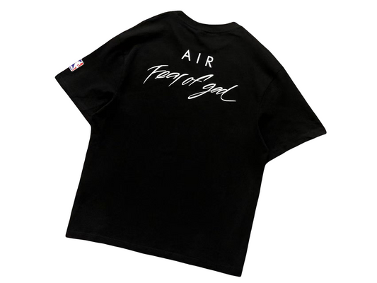 Fear Of God x Nike Signature Tee - (BLACK)