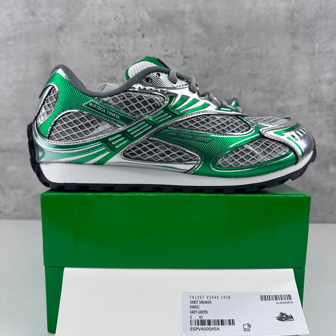 Bottega Veneta Orbit Grey Green