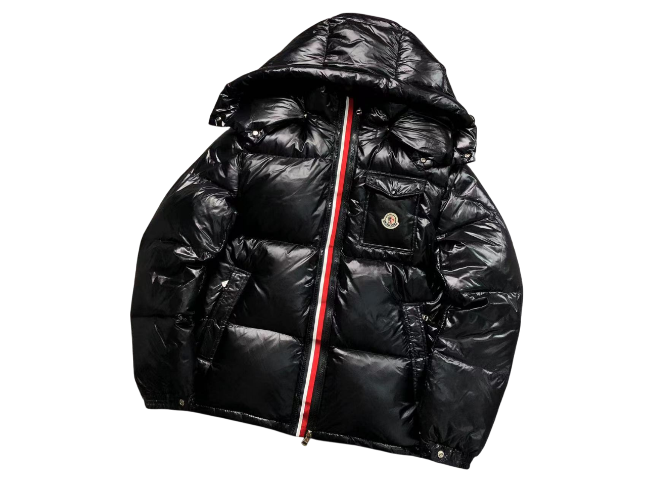 Moncler Montbeliard Down Jacket - (BLACK)