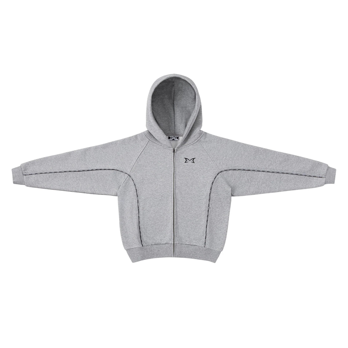 MERTRA Orbit Zip Hoodie Grey