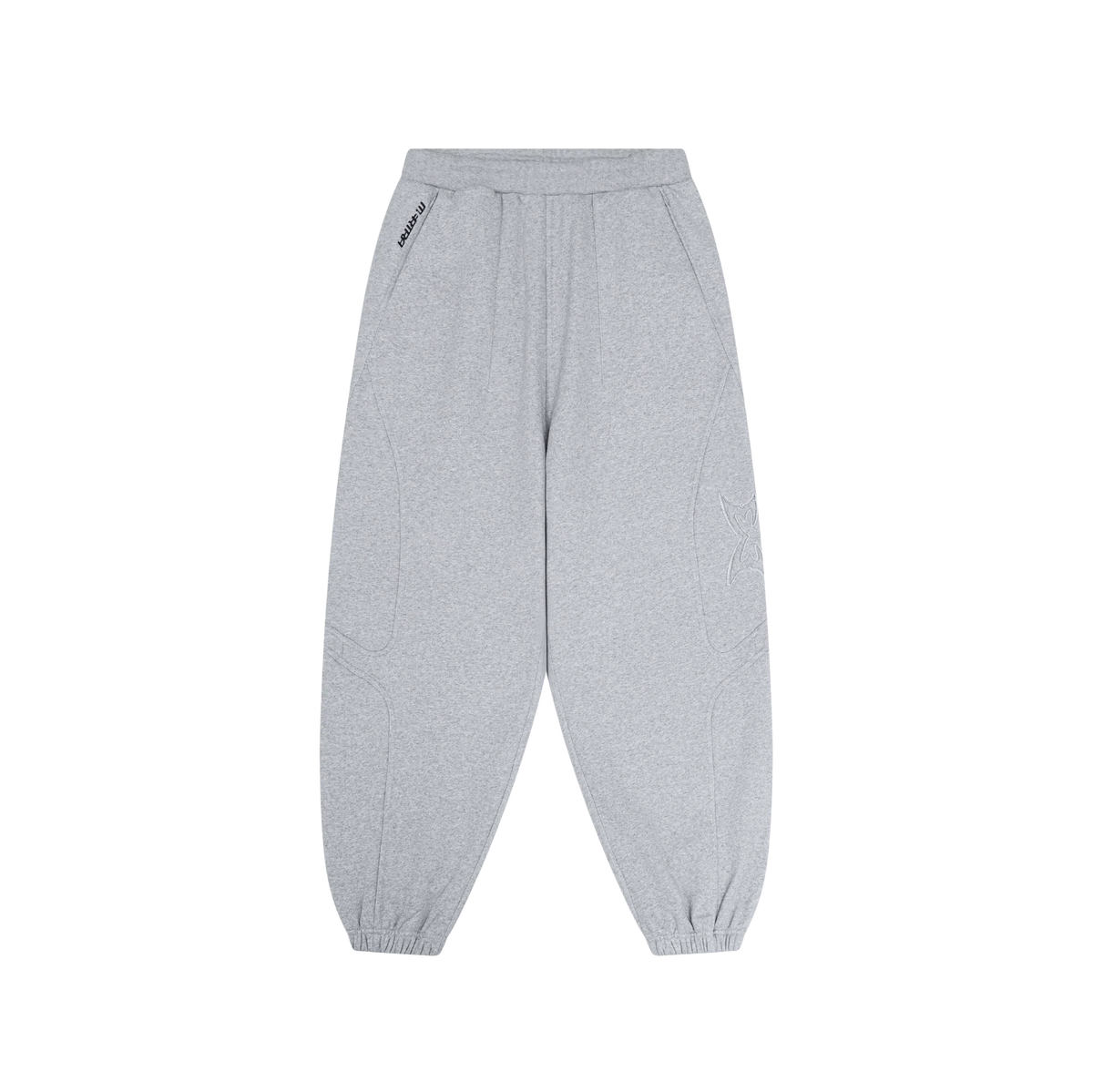 MERTRA Split Panel Cuffed Jogging Grey