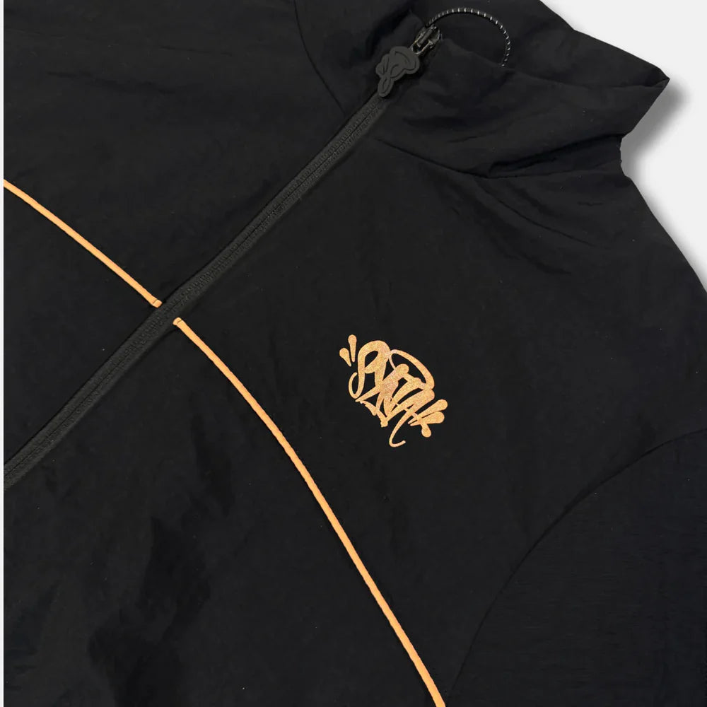 Syna World Shellsuit - (BLACK/ROSE GOLD)
