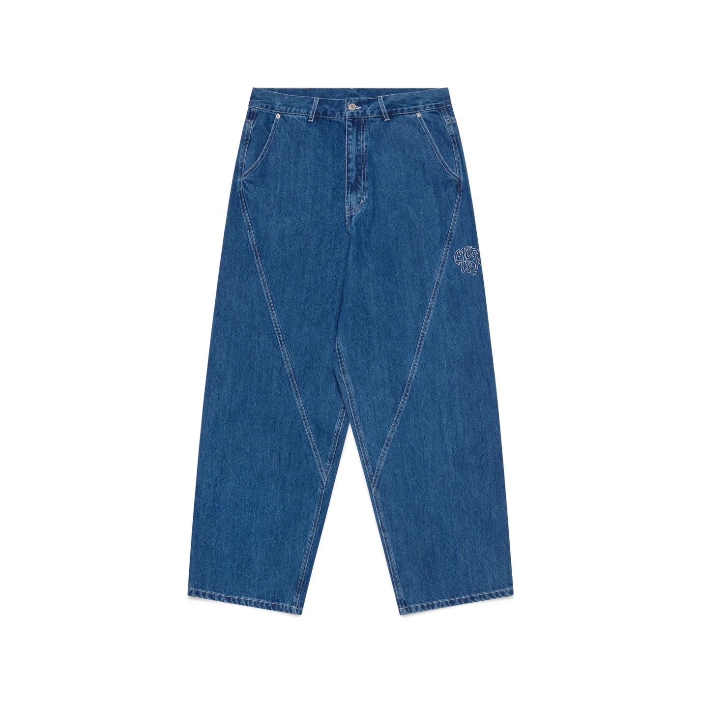 Mertra Bigstep Denim Jeans - (BLUE)