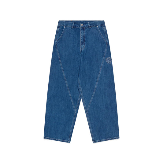 Mertra Bigstep Denim Jeans - (BLUE)