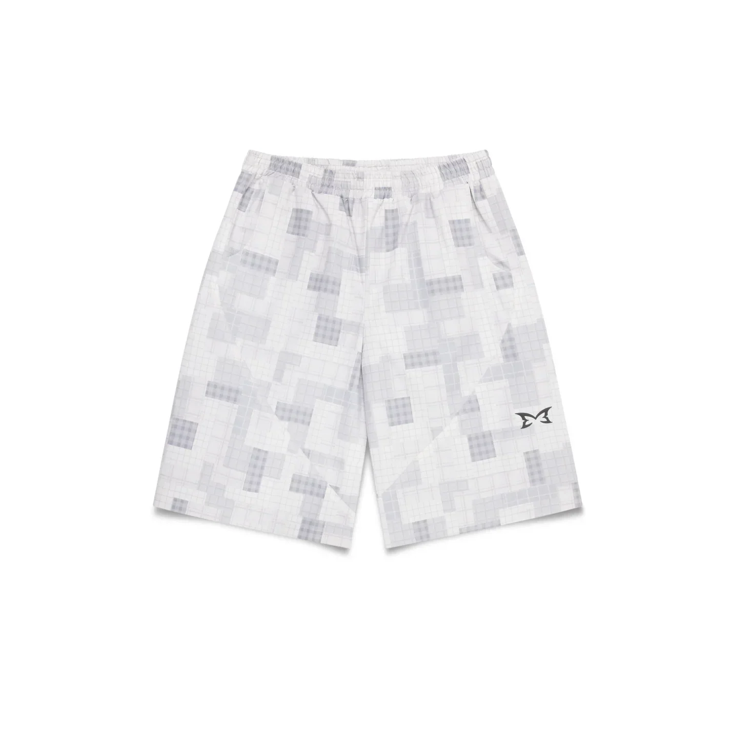 MERTRA Plaid Shorts Grey