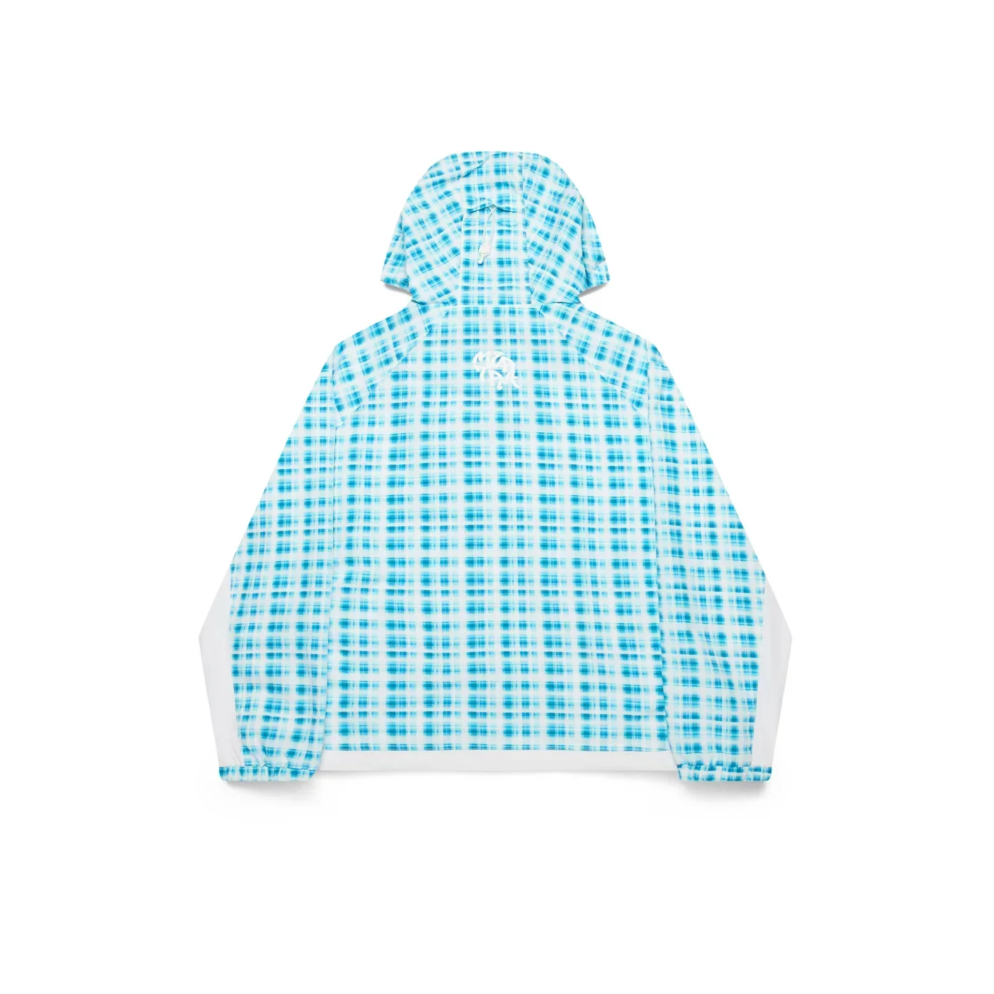 MERTRA Asymmetrical Plaid Softshell Blue