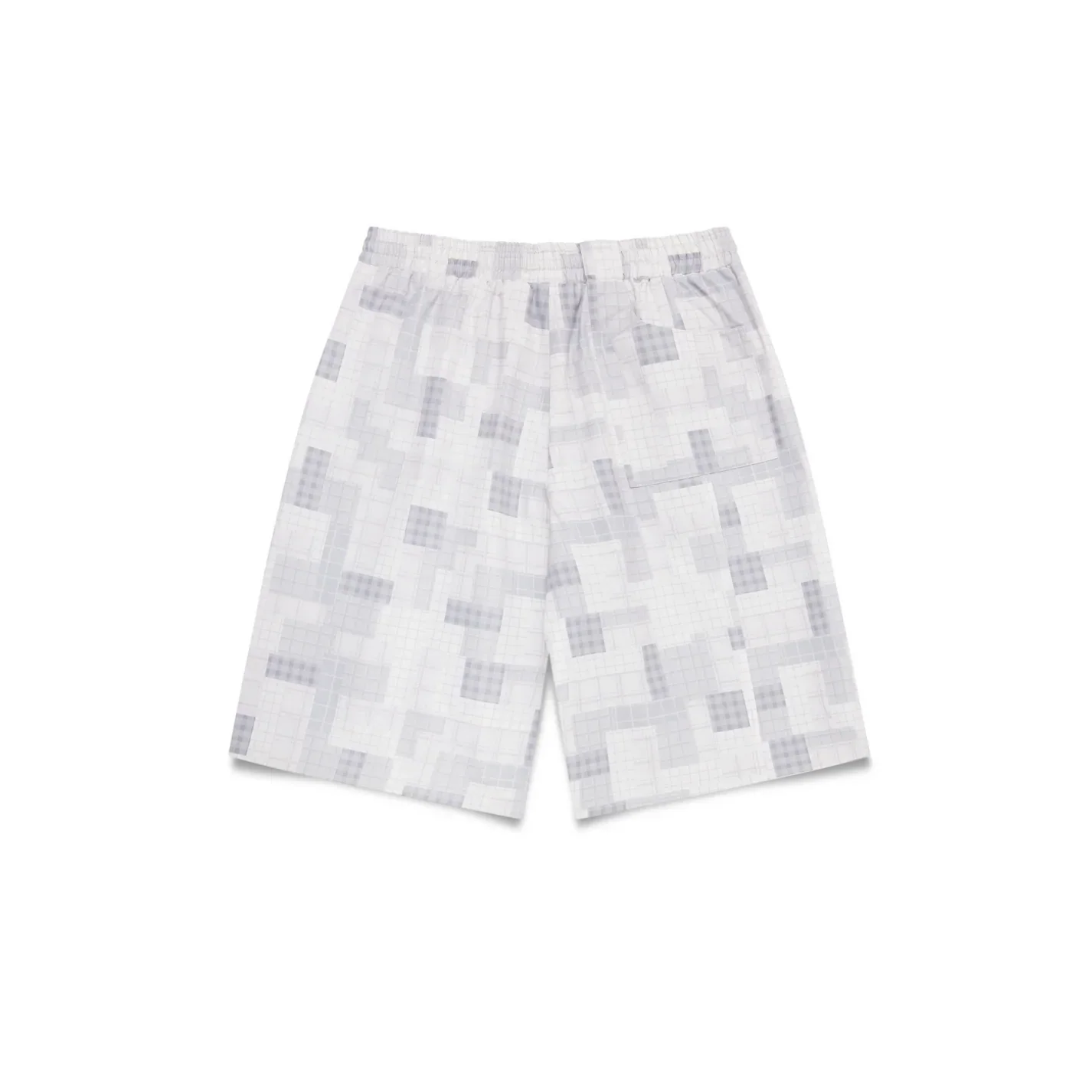 MERTRA Plaid Shorts Grey