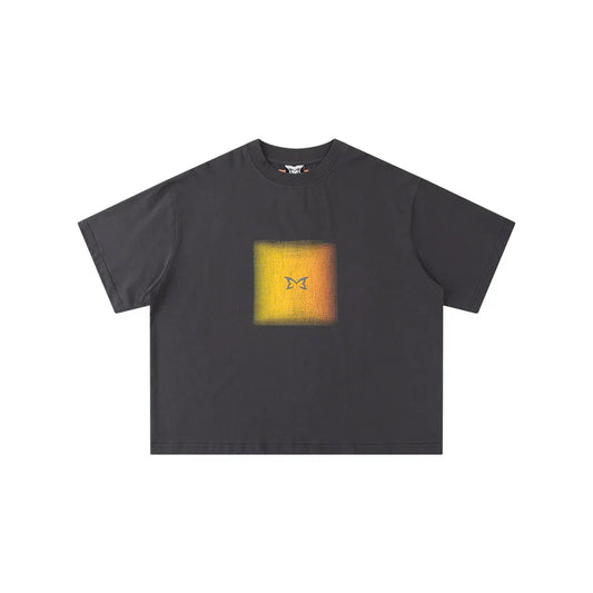 MERTRA Cracked Tee Charcoal