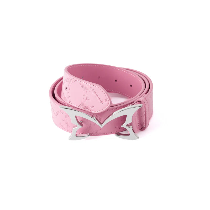MERTRA Debossed Belt Pink
