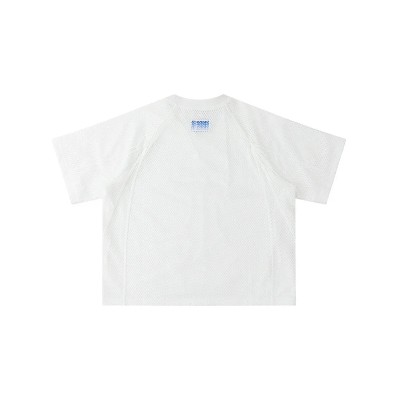 MERTRA Layered Mesh Jersey White
