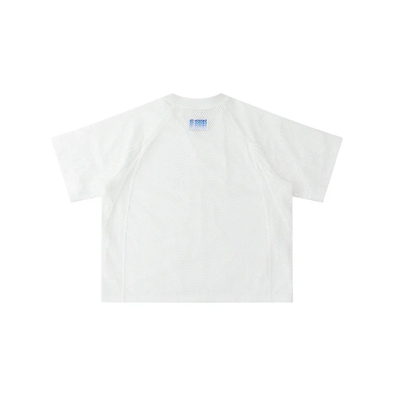 MERTRA Layered Mesh Jersey White