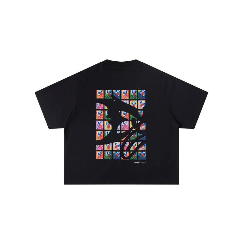 MERTRA x Slawn Tee - (BLACK)