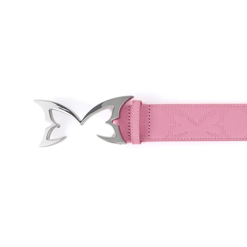 MERTRA Debossed Belt Pink