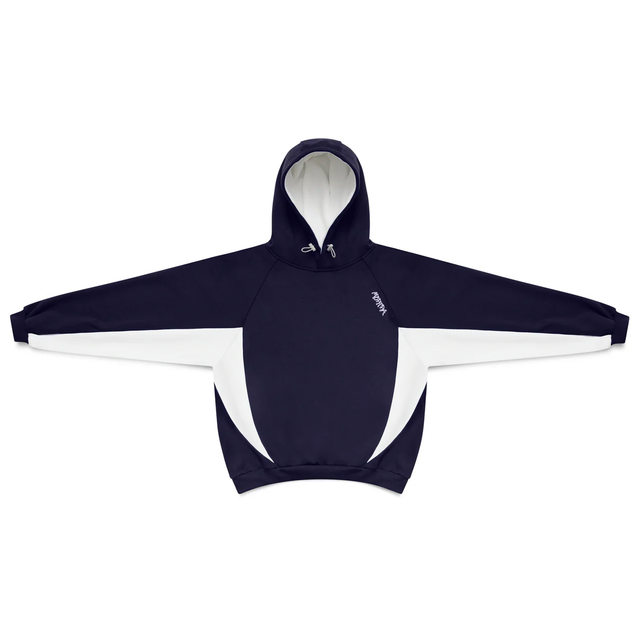 MERTRA Bigstep Hoodie - (NAVY/WHITE)
