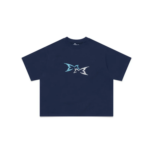 MERTRA 3D Logo Tee Navy